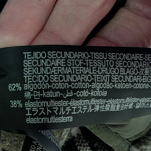 Zara Women's Plaid Hooded Jacket with Quilted Detail, Sz M - Picture 9 of 10